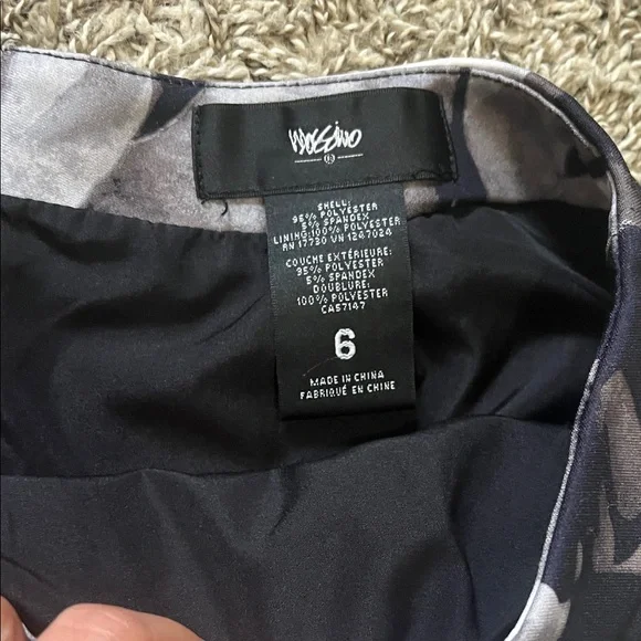 Mossimo Supply Co. Black and Gray Mini Skirt - Picture 5 of 9